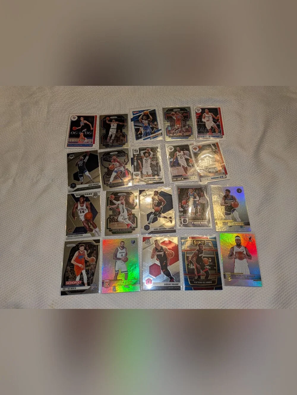 100 NBA Basketball Trading Cards Lot 🏀 NBA Superstars Collection